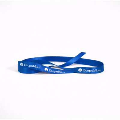 Cinta Regalo Personalizada Azul Real 1000m Ancho 16 mm