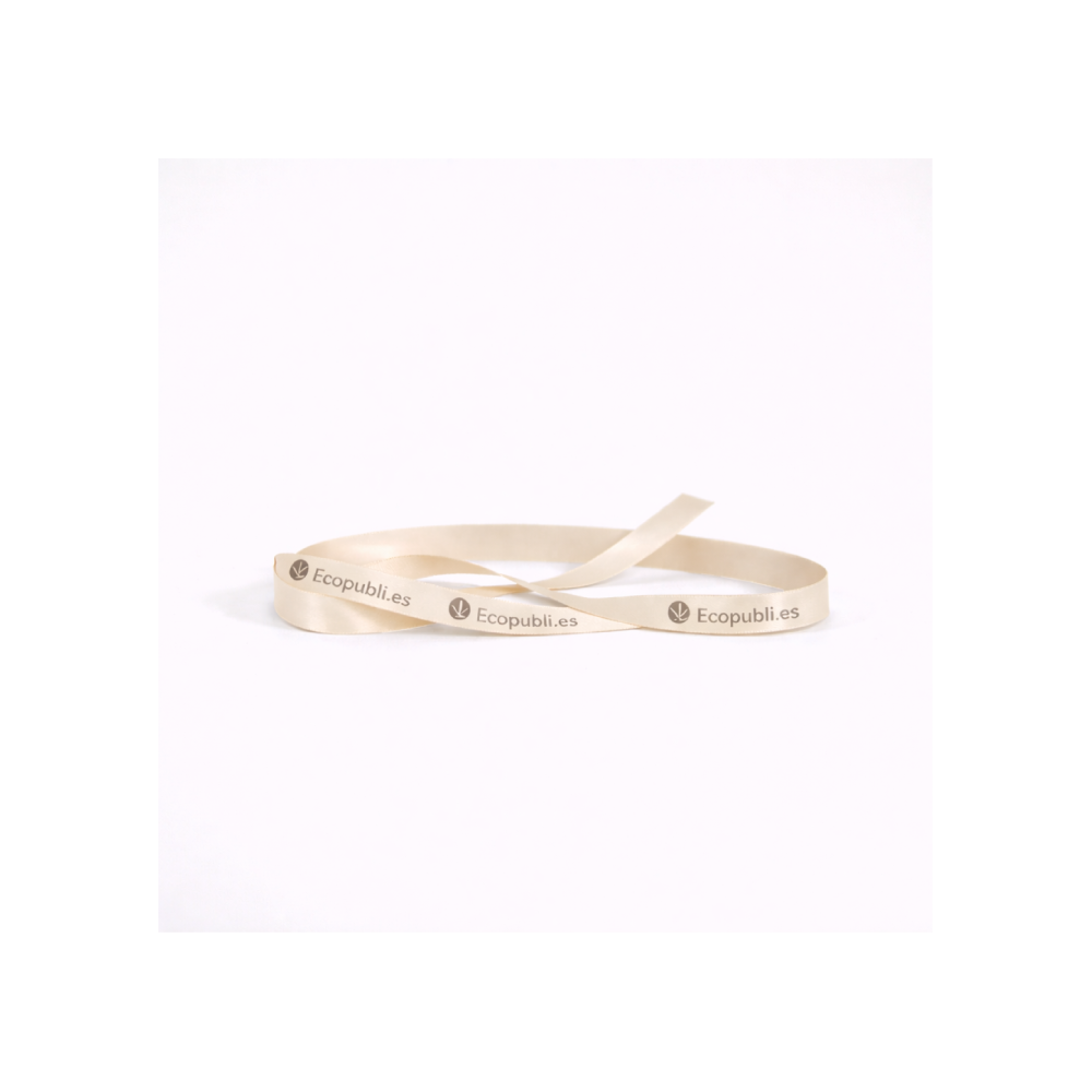Cinta Regalo Personalizada Blanco Antiguo 1000m Ancho 16 mm