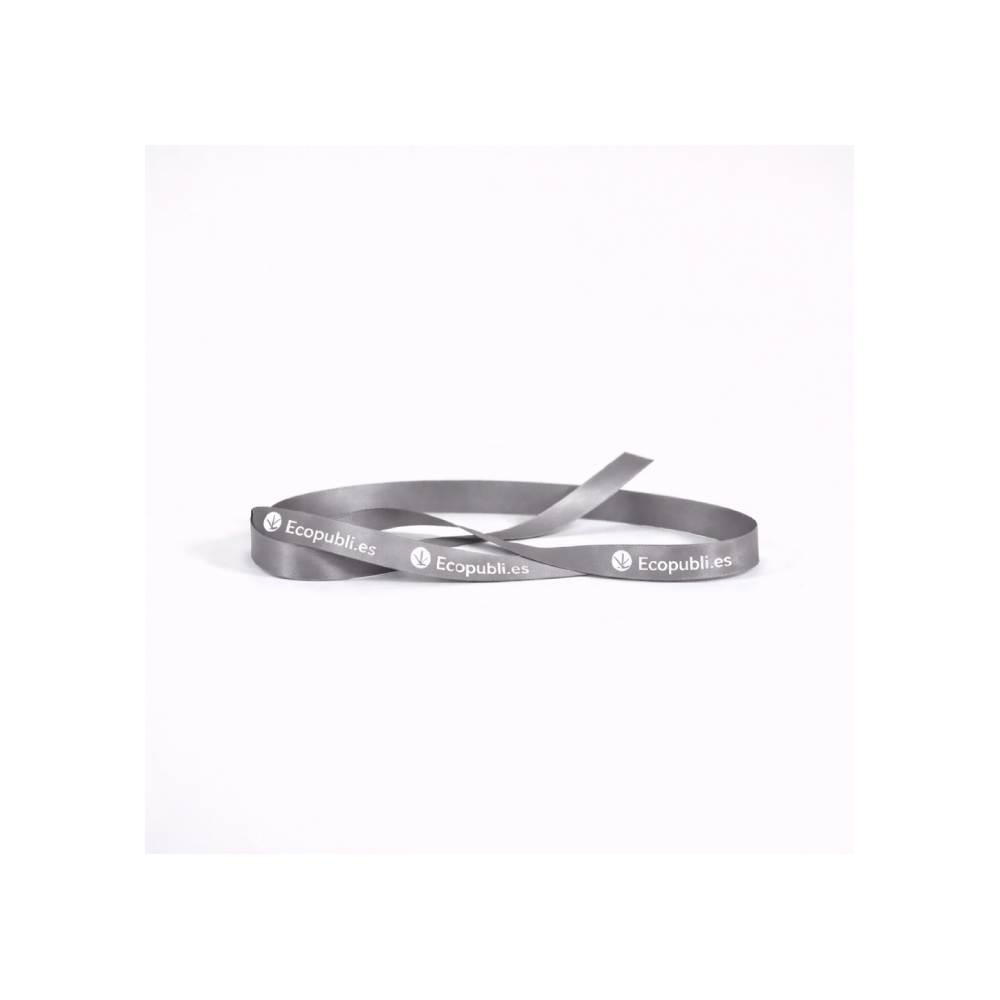 Cinta Regalo Personalizada Plata 1000m Ancho 16 mm