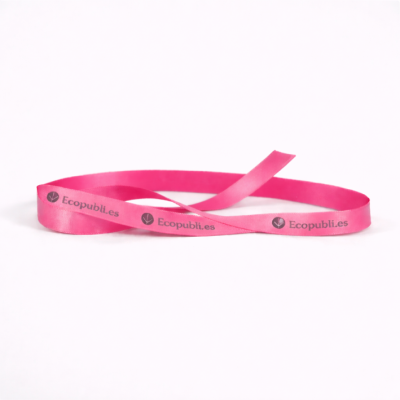 Cinta Regalo Personalizada Rosa Fuerte 1000m Ancho 16 mm