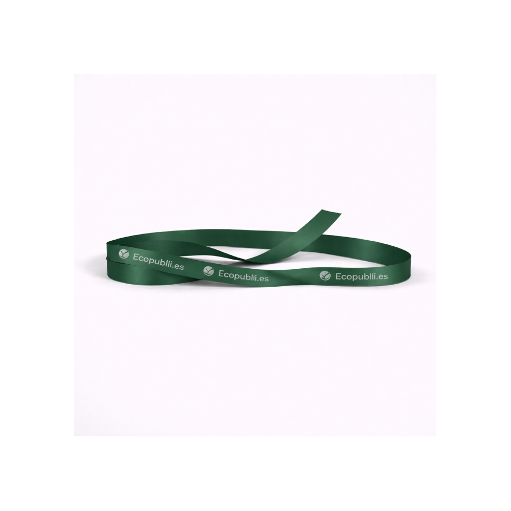 Cinta Regalo Personalizada Verde Manzana 1000m Ancho 16 mm