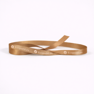 Cinta Regalo Personalizada Bronce 1000m Ancho 16 mm
