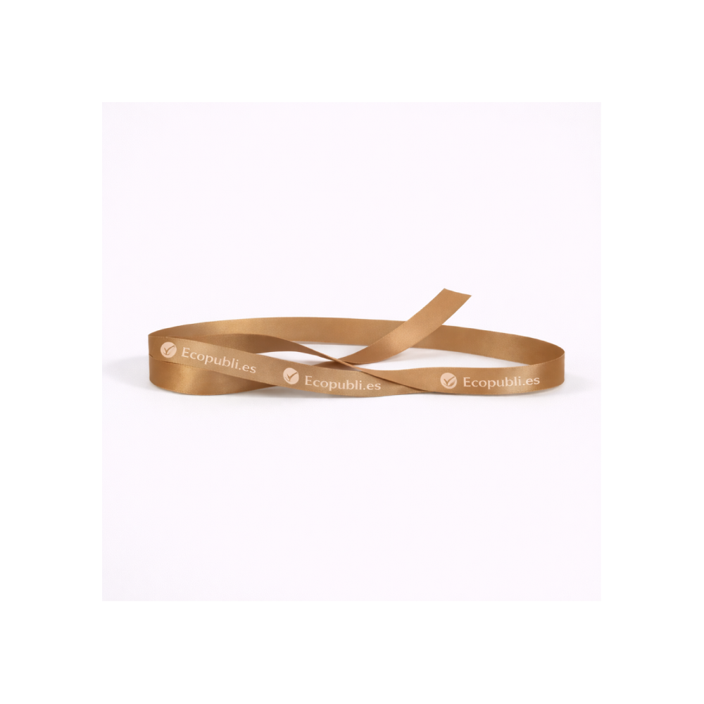 Cinta Regalo Personalizada Bronce 1000m Ancho 16 mm