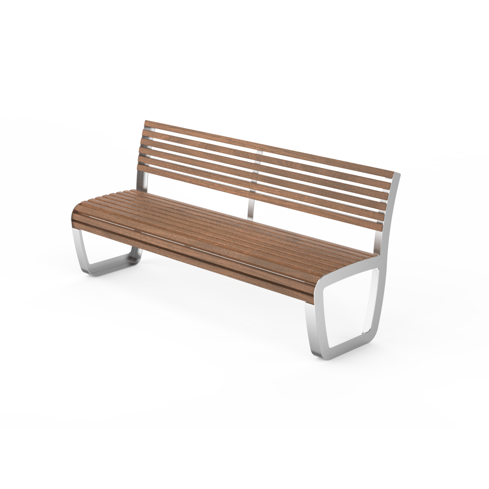 Banco PSMLTR01805. Mobiliario Urbano de Calidad Ecopubli.