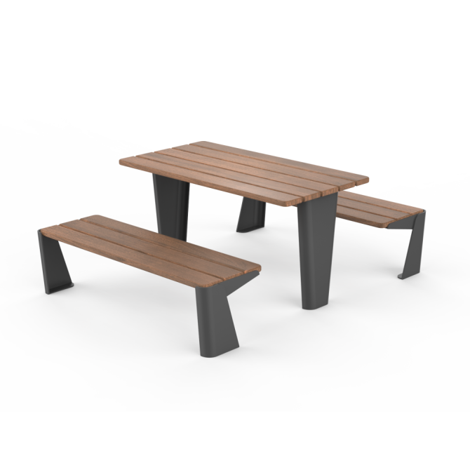 Mesa PSMTTO13800. Mobiliario Urbano de Calidad Ecopubli.