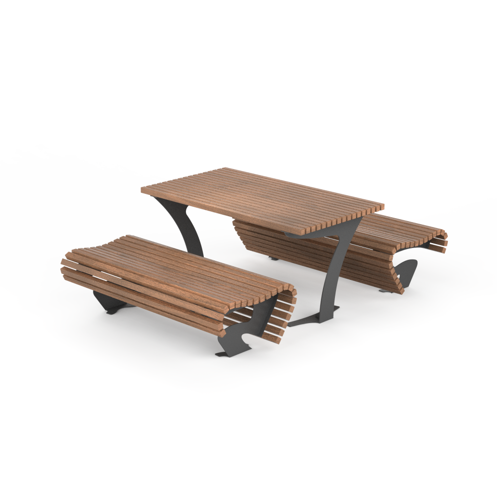 Mesa PSMTWA10101. Mobiliario Urbano de Calidad Ecopubli.
