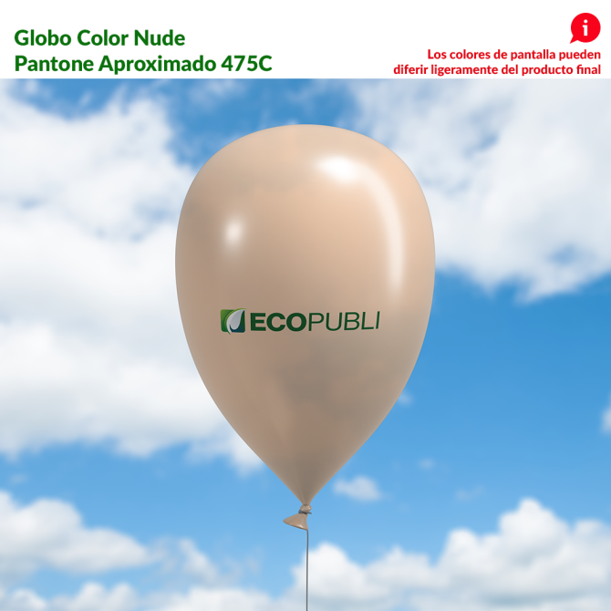 Globo Publicitario Nude