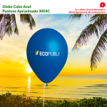 Globo Publicitario Azul