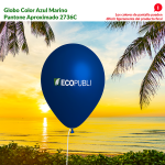 Globo Publicitario Azul Marino