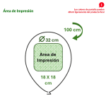 Globo Publicitario Chocolate