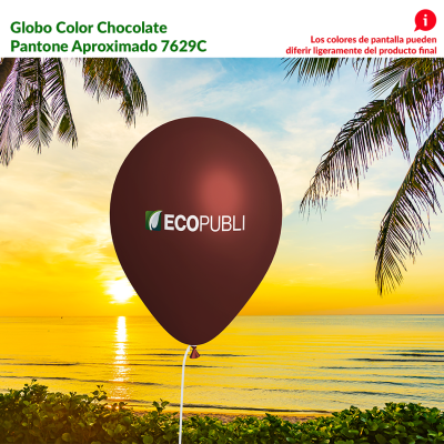 Globo Publicitario Chocolate