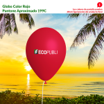 Globo Publicitario Rojo