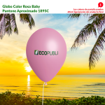 Globo Publicitario Rosa Baby