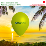 Globo Publicitario Verde Lima