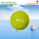 Globo Publicitario Verde Lima