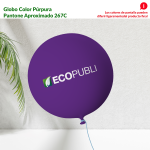 Globo Publicitario Púrpura