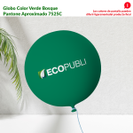Globo Publicitario Verde Bosque