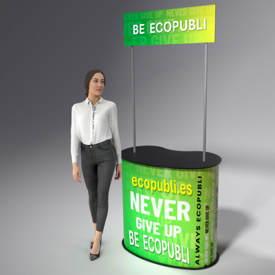 Mostrador Promo Estand. Calidad Ecopubli. Envío Incluido