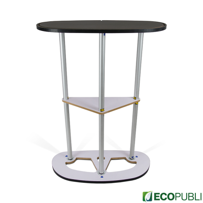 Mostrador Long Oval. Calidad Ecopubli. Envío Incluido