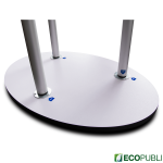 Mostrador Oval LED