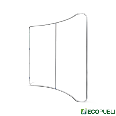 Banner Textil Modelo Curvo