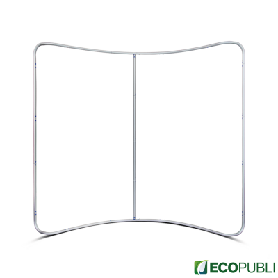 Banner Textil Modelo Curvo