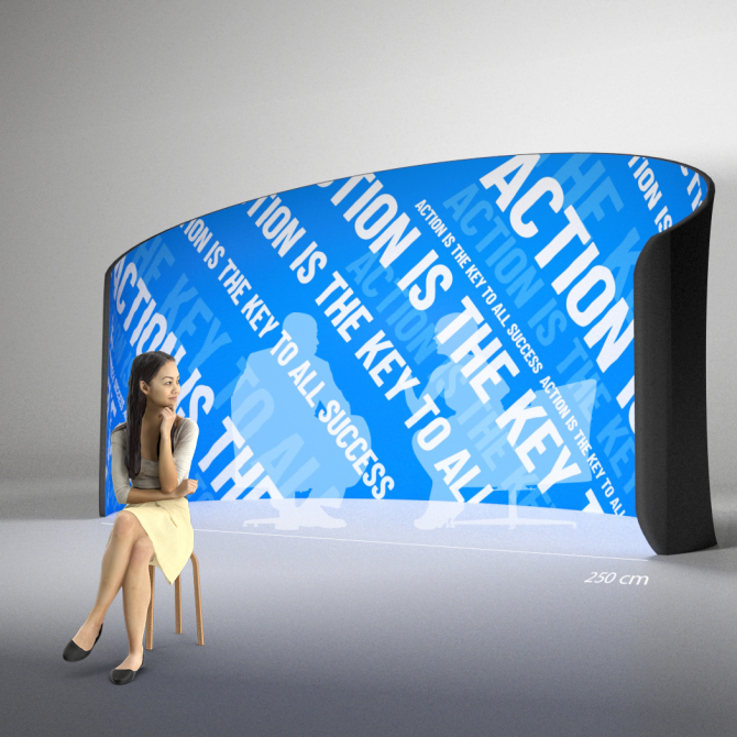 Banner Textil Modelo Ronda