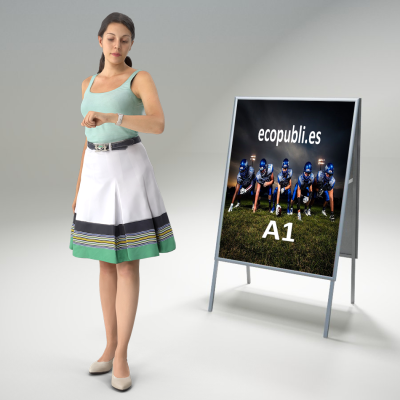 Atril Madrid A1 Ecopubli