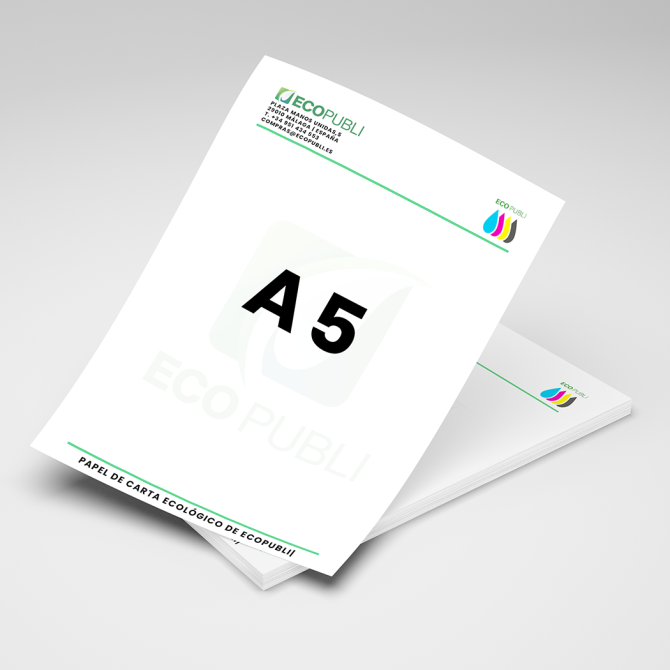 Papel de Carta A5 económico