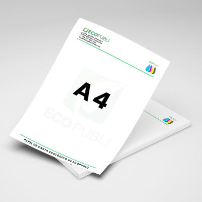 Papel de Carta Personalizado A4 | Logotipo Corporativo