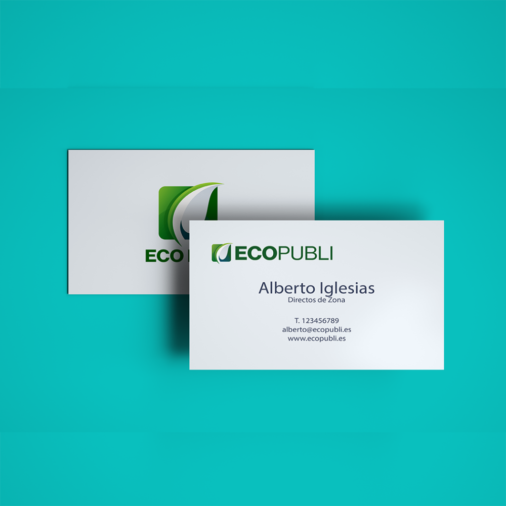 Imprimir Tarjetas de Visita Ecológicas 90X50
