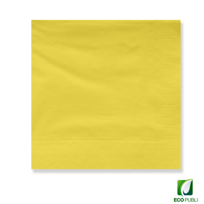 Servilleta 10X10 Cerrada 2 Capas Plegado en Cruz