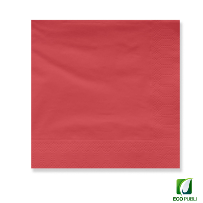 Servilleta 10X10 Cerrada 2 Capas Plegado en Cruz