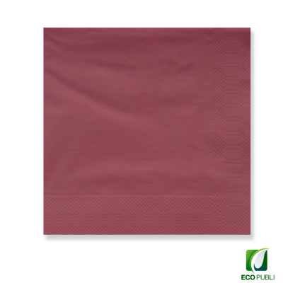 Servilleta 12X12 Cerrada 2 Capas Plegado en Cruz