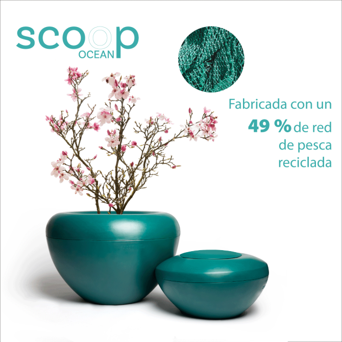 Jardinera SCOOP Ocean. Una Exclusiva Ecopubli.