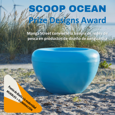 Jardinera SCOOP Ocean. Una Exclusiva Ecopubli.