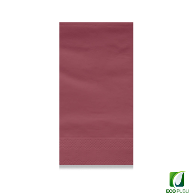Servilleta 10X20 Cerrada 2 Capas 1/8 Plegado Americano