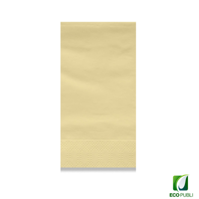 Servilleta 10X20 Cerrada 2 Capas 1/8 Plegado Americano