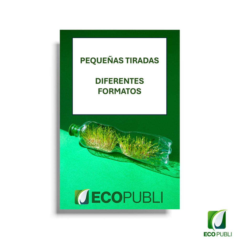 Carteles económicos Pequeñas Tiradas