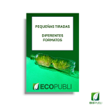 Carteles económicos Pequeñas Tiradas