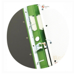 Clasificador Verde Premium anilla redonda A4 ecologico
