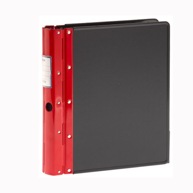 Clasificador Rojo Premium anilla redonda A4