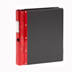 Clasificador Rojo Premium anilla redonda A4