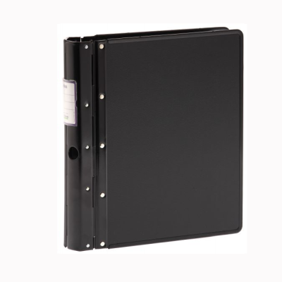 Clasificador Negro Premium anilla redonda A4