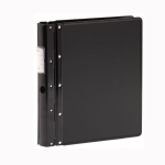Clasificador Negro Premium anilla redonda A4