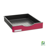 Cajón grande para estructura A4 fucsia.