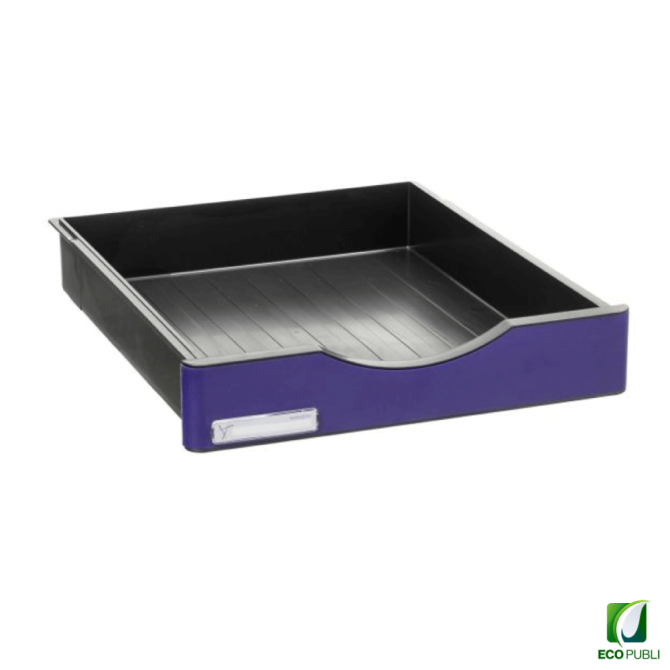 Cajón grande para estructura A4 malva.