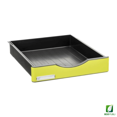 Cajón grande para estructura A4 verde kiwi.