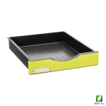 Cajón grande para estructura A4 verde kiwi.
