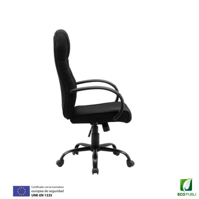 Sillón Ergonómico de Dirección Praga Negro
